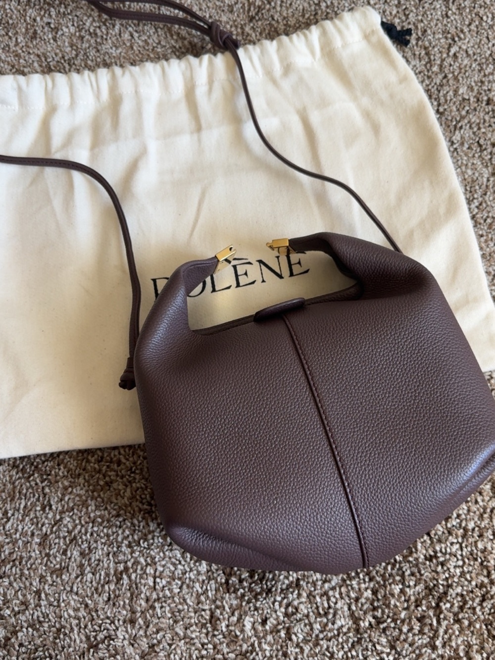 Polene Beri Bag in Brown